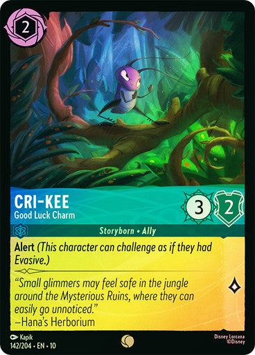 Whispers in the Well - 142/204 - Cri-Kee - Good Luck Charm - Foil