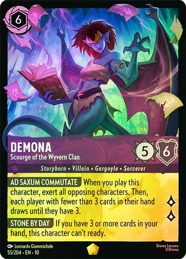 Whispers in the Well - 055/204 - Demona - Scourge of the Wyvern Clan - Foil