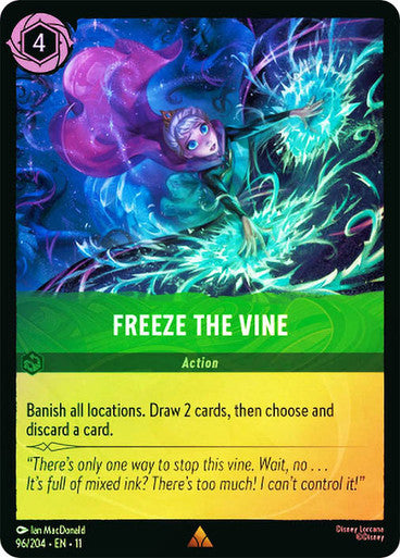 Winterspell - 096/204 - Freeze the Vine - Foil