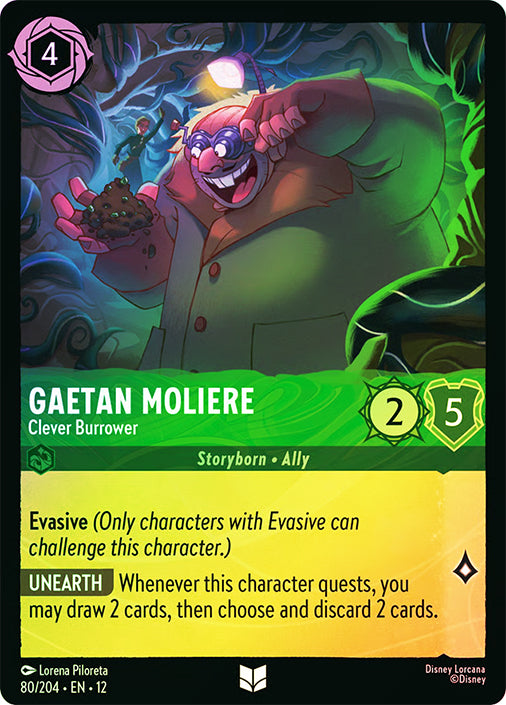 Wilds Unknown - 080/204 - Gaetan Moliere - Clever Burrower - Foil