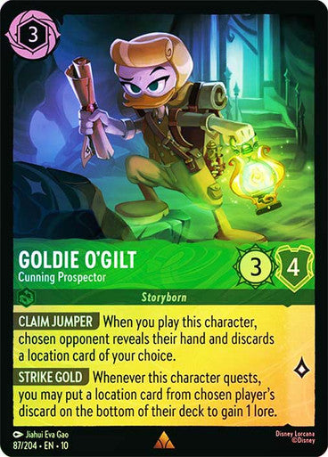 Whispers in the Well - 087/204 - Goldie O'Gilt - Cunning Prospector - Foil