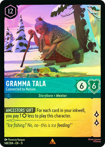 Winterspell - 148/204 - Gramma Tala - Connected to Nature - Foil