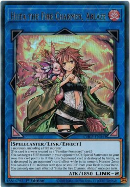 CH02-EN043 - Hiita the Fire Charmer, Ablaze