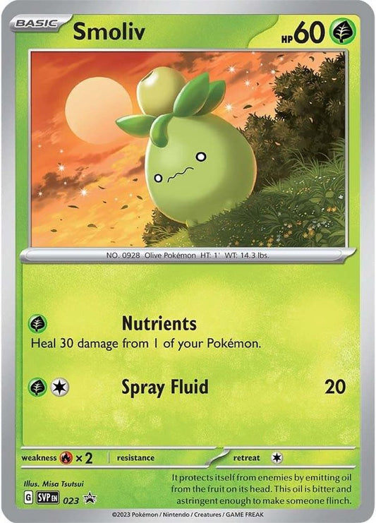 Black Star Promos - SVP023 - Smoliv - Holo