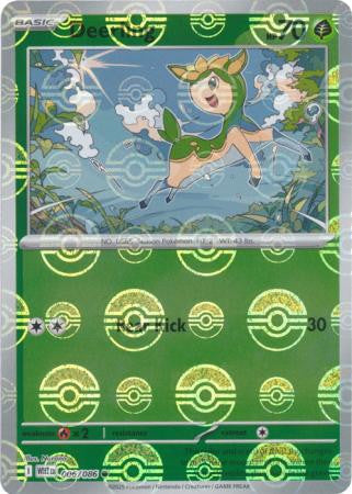 White Flare - 006/086 - Deerling - Poké Ball Reverse Holo