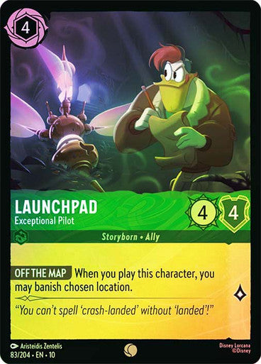 Whispers in the Well - 083/204 - Launchpad - Exceptional Pilot - Foil