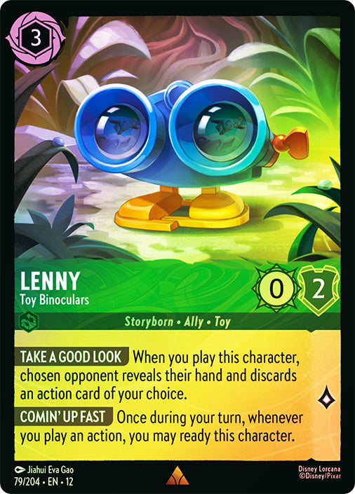 Wilds Unknown - 079/204 - Lenny - Toy Binoculars - Foil