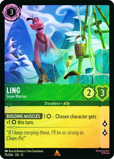 Winterspell - 075/204 - Ling - Snow Warrior - Foil