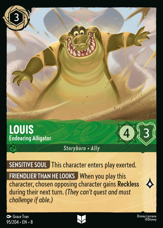 Reign Of Jafar - 095/204 - Louis - Endearing Alligator