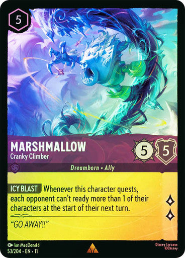 Winterspell - 053/204 - Marshmallow - Cranky Climber - Foil