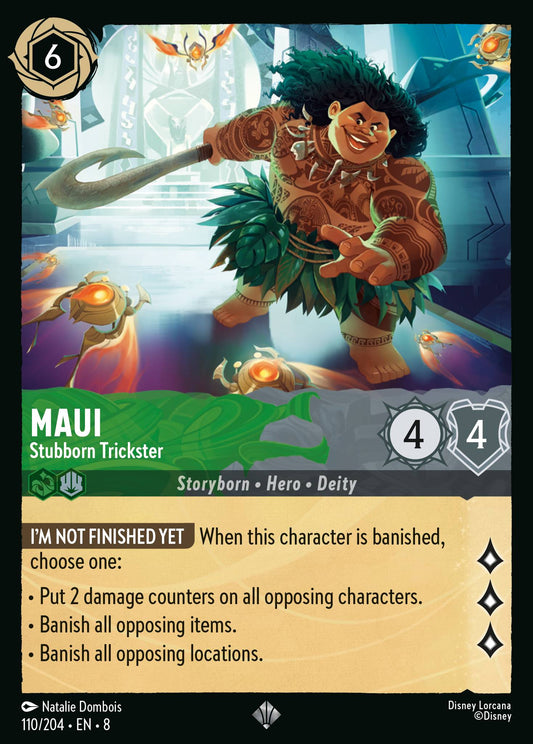 Reign Of Jafar - 110/204 - Maui - Stubborn Trickster