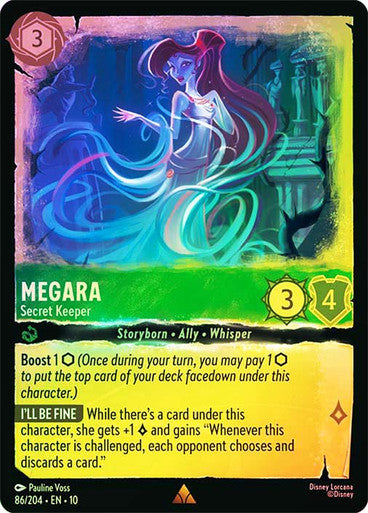 Whispers in the Well - 086/204 - Megara - Secret Keeper - Foil