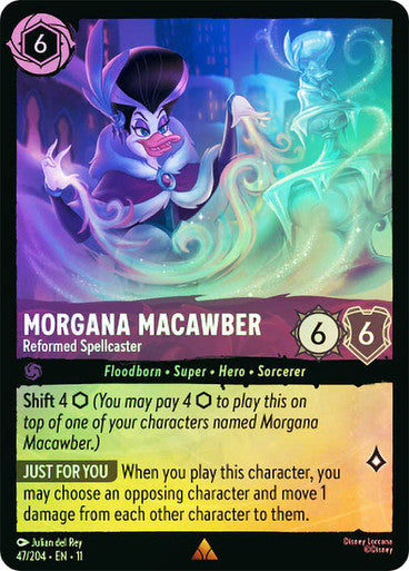 Winterspell - 047/204 - Morgana Macawber - Reformed Spellcaster - Foil