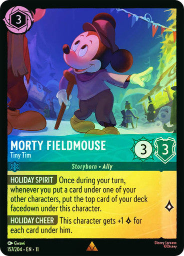 Winterspell - 157/204 - Morty Fieldmouse - Tiny Tim - Foil