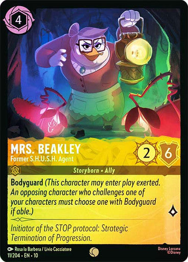 Whispers in the Well - 011/204 - Mrs. Beakley - Former S.H.U.S.H. Agent - Foil