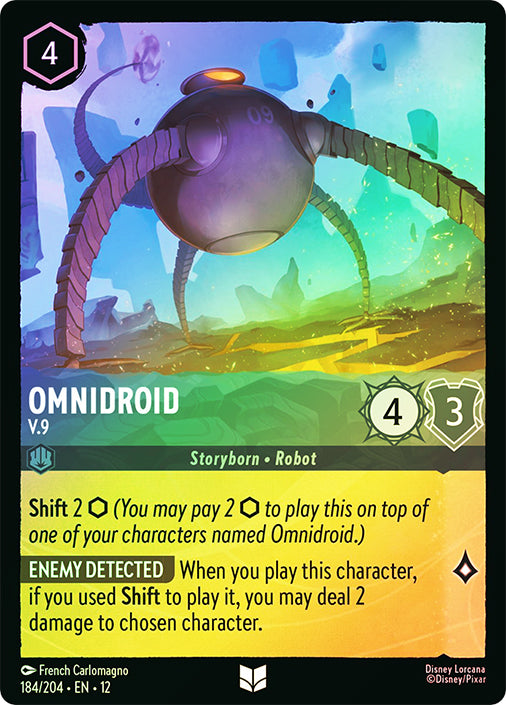 Wilds Unknown - 184/204 - Omnidroid - V.9 - Foil