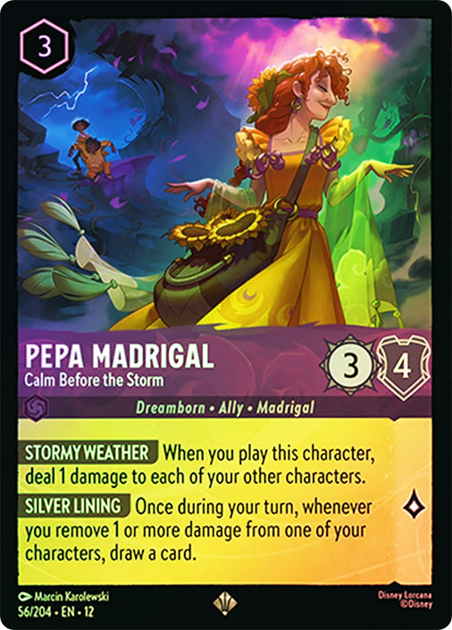 Wilds Unknown - 056/204 - Pepa Madrigal - Calm Before the Storm - Foil