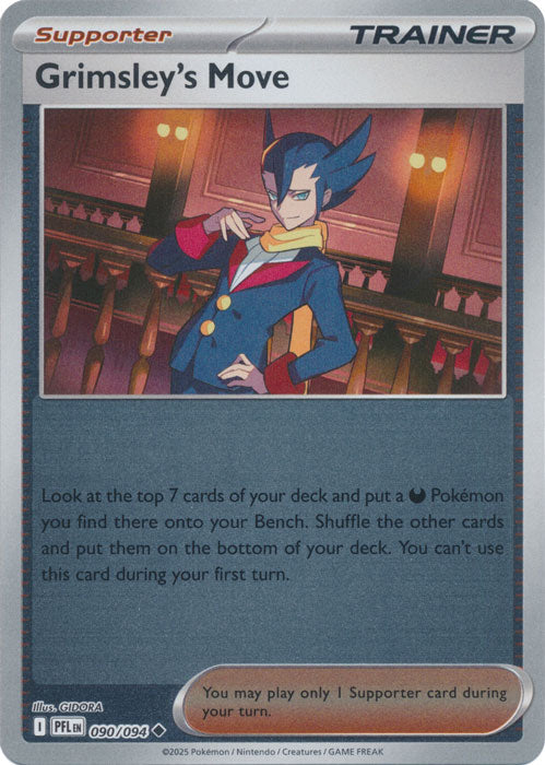 Phantasmal Flames - 090/094 - Grimsley's Move - Reverse Holo