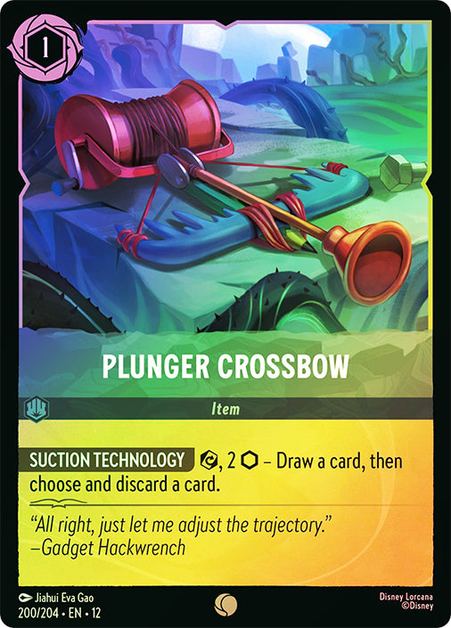 Wilds Unknown - 200/204 - Plunger Crossbow - Foil