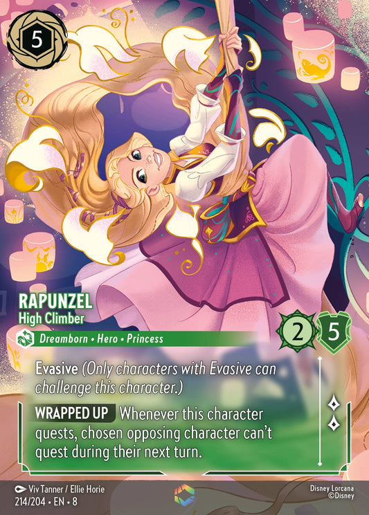 Reign Of Jafar - 214/204 - Rapunzel - High Climber