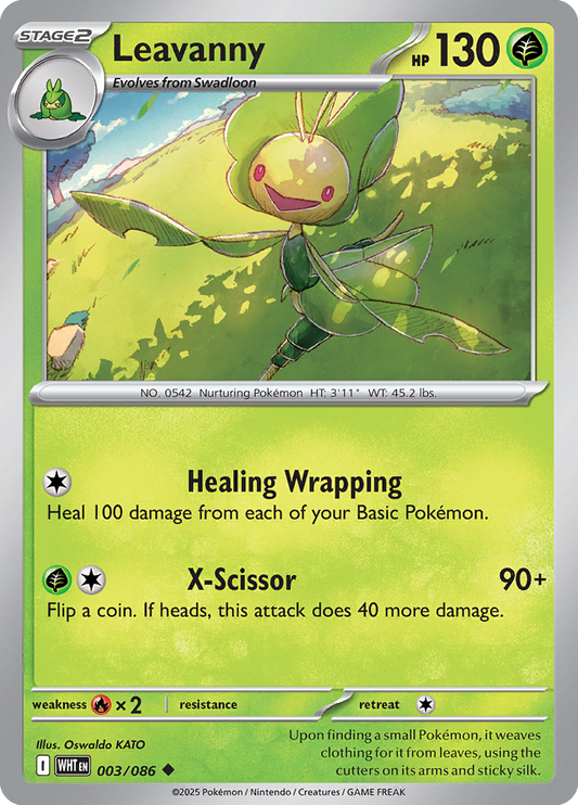 White Flare - 003/086 - Leavanny