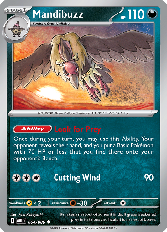 White Flare - 064/086 - Mandibuzz
