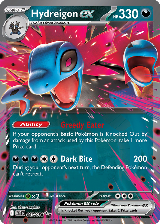 White Flare - 067/086 - Hydreigon ex