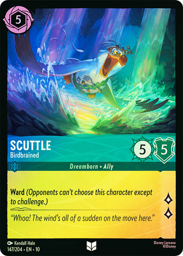 Whispers in the Well - 147/204 - Scuttle - Birdbrained - Foil