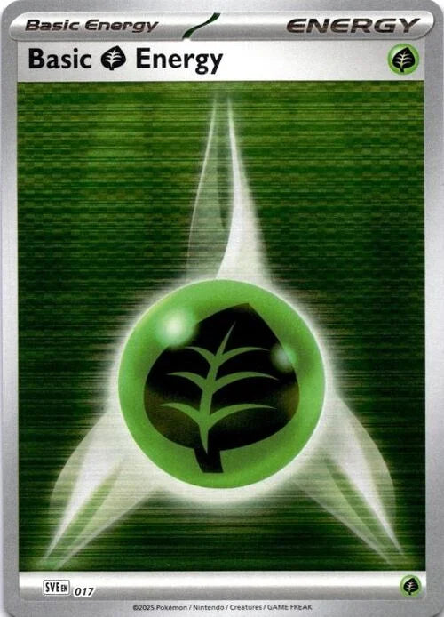 Black Bolt & White Flare - SVE017 - Grass Energy - Reverse Holo