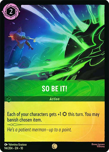 Whispers in the Well - 094/204 - So Be It! - Foil