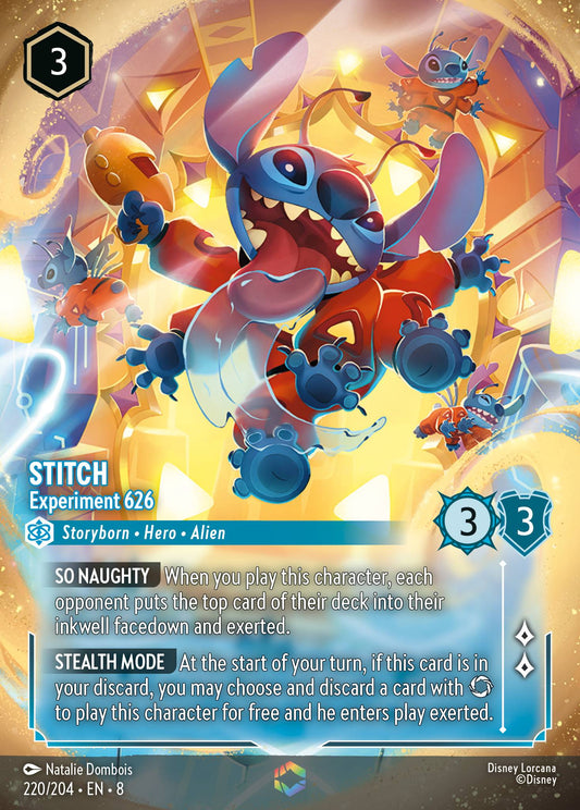Reign Of Jafar - 220/204 - Stitch - Experiment 626