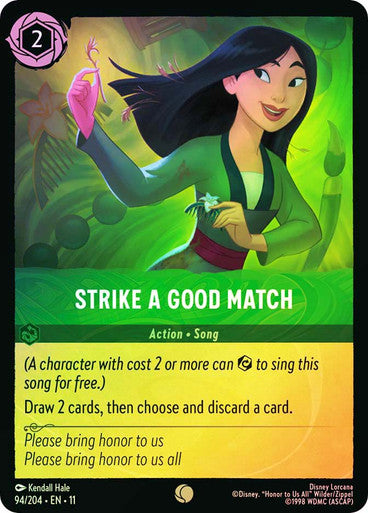 Winterspell - 094/204 - Strike A Good Match - Foil