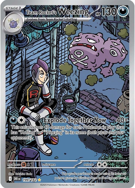 Destined Rivals - 199/182 - Team Rocket’s Weezing