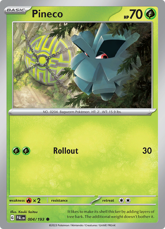 Paldea Evolved - 004/193 - Pineco