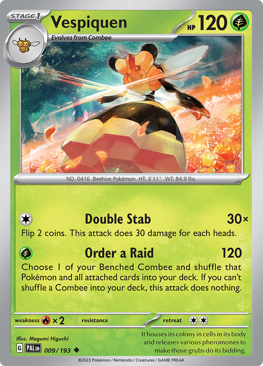 Paldea Evolved - 009/193 - Vespiquen