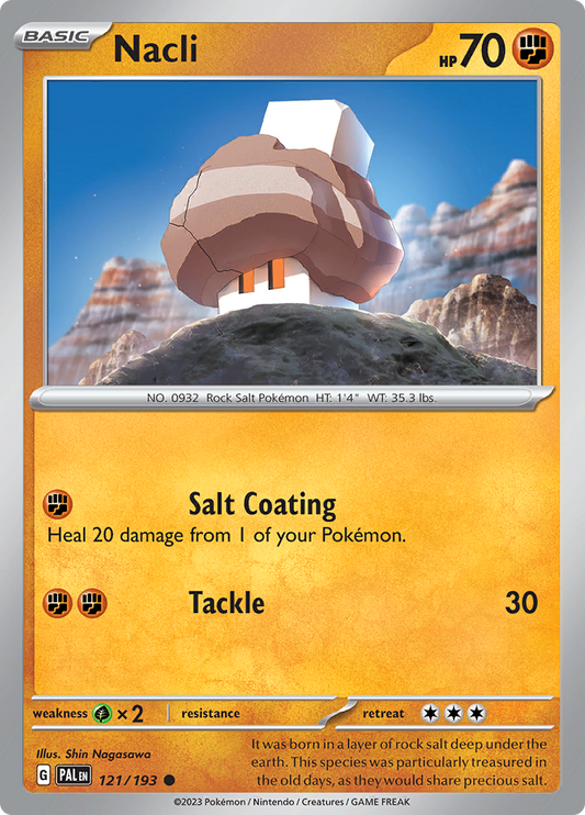 Paldea Evolved - 121/193 - Nacli