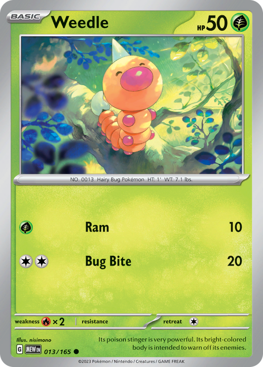 151 - 013/165 - Weedle