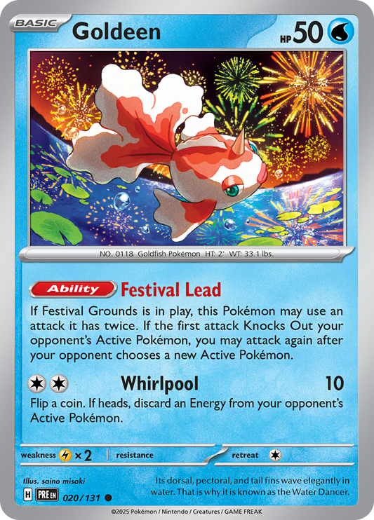 Prismatic Evolutions - 020/131 - Goldeen