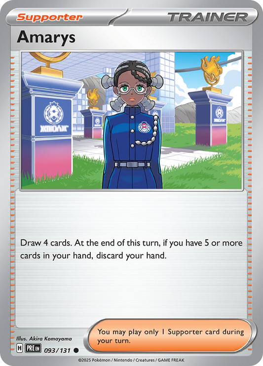 Prismatic Evolutions - 093/131 - Amarys