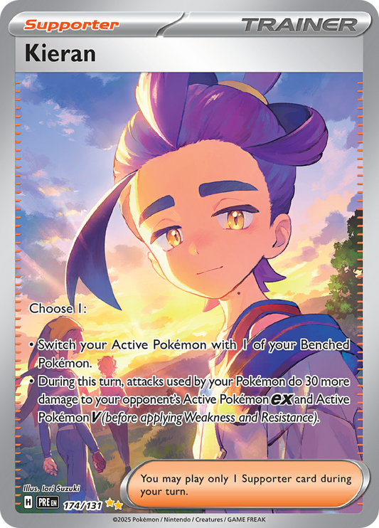 Prismatic Evolutions - 174/131 - Kieran