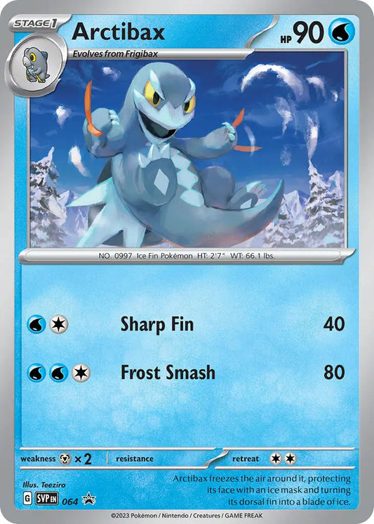 Black Star Promos - SVP064 - Arctibax - Holo