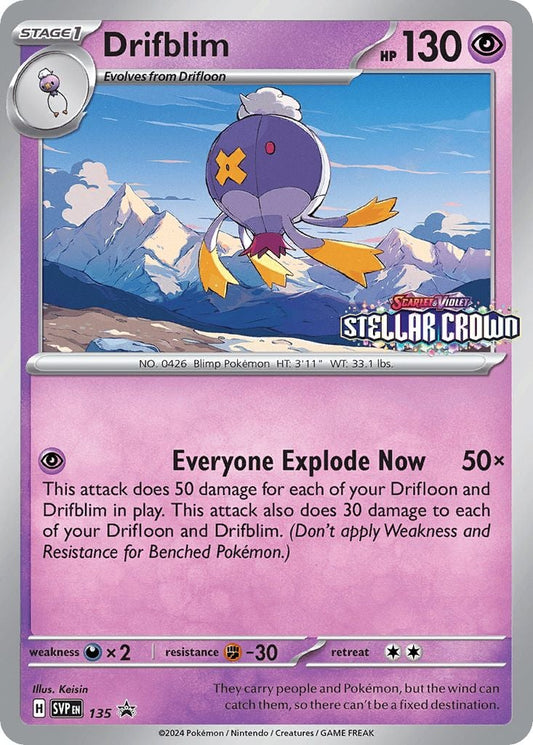 Black Star Promos - SVP135 - Drifblim
