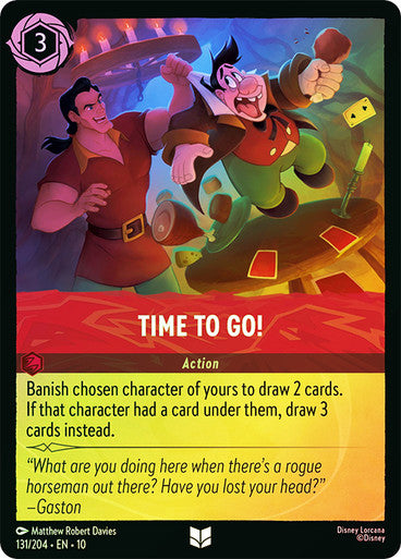 Whispers in the Well - 131/204 - Time to Go! - Foil