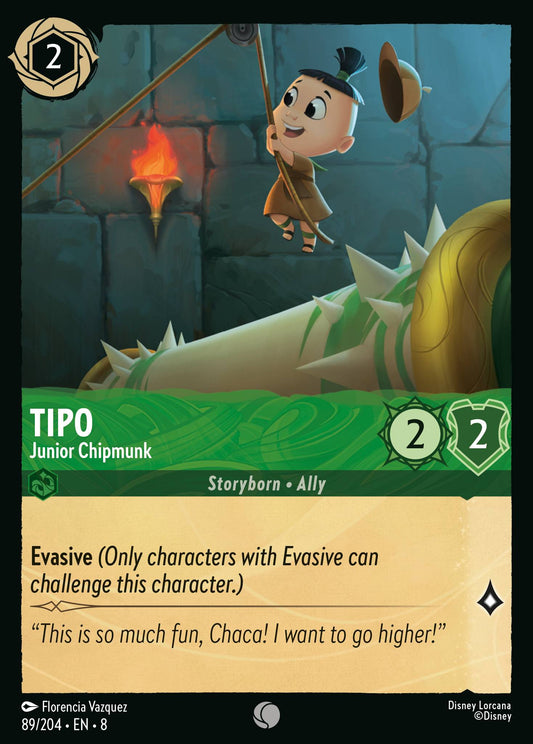 Reign Of Jafar - 089/204 - Tipo - Junior Chipmunk