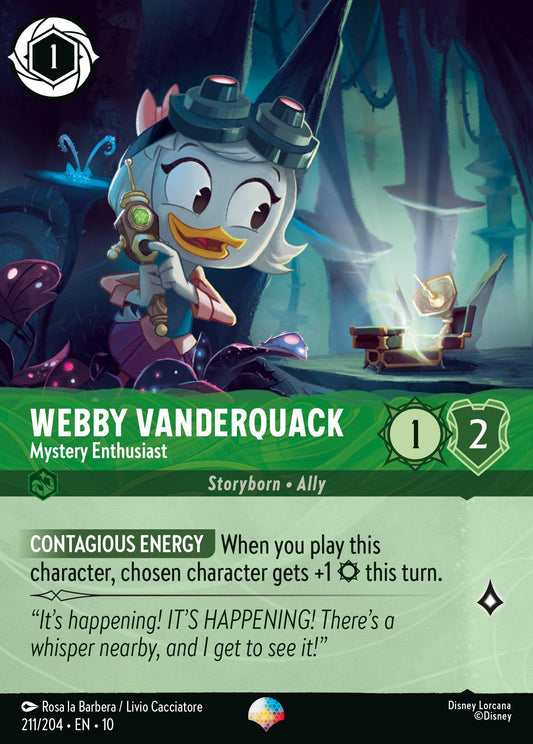 Whispers in the Well - 211/204 - Webby Vanderquack - Mystery Enthusiast