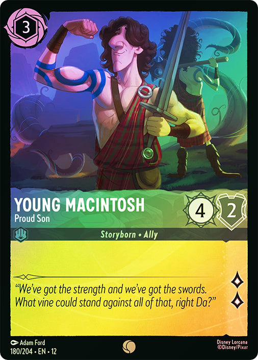 Wilds Unknown - 180/204 - Young Macintosh - Proud Son - Foil