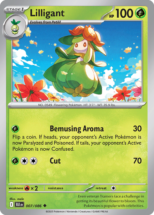 Black Bolt - 007/086 - Lilligant