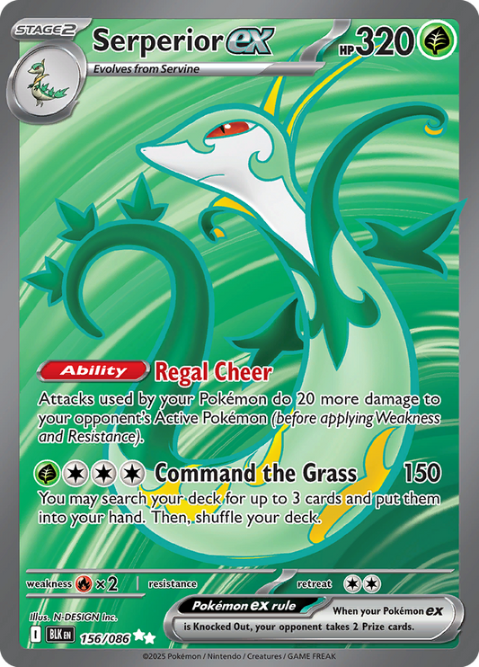 Black Bolt - 156/086 - Serperior ex