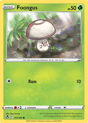 Silver Tempest - 011/195 - Foongus