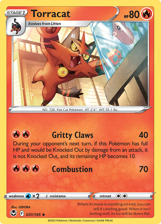 Silver Tempest - 031/195 - Torracat